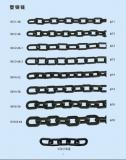 Plastic coated safety link chain